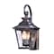 Maxim Lighting Knoxville 3-Light 9" Wide Bronze Outdoor Wall Sconce 1135CLBZ - alternate 2